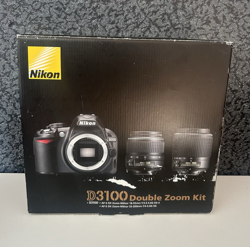 Nikon d3100 double zoom kit - double,