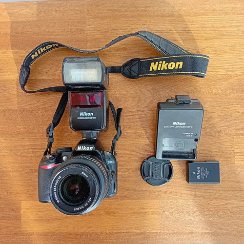 Nikon d3100 set - +, 18-55mm