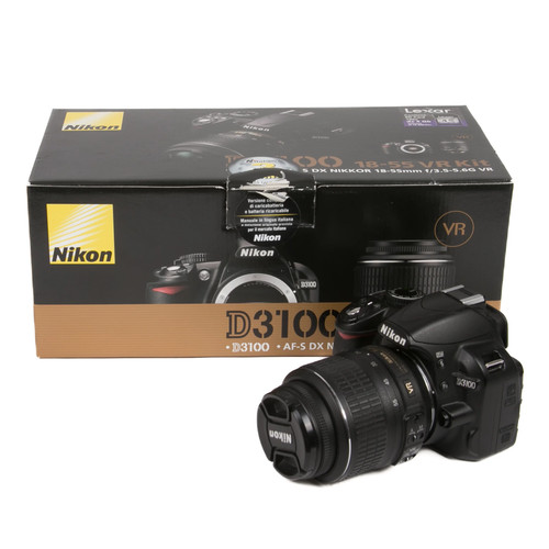 Nikon d3100 55mm vr - nikon,